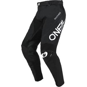 Pantalones de motocross O´Neal Mayhem Hexx en blanco y negro