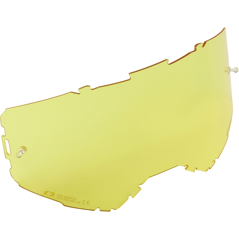 Visera para gafas de motocross O´Neal B-22, B-33 amarilla