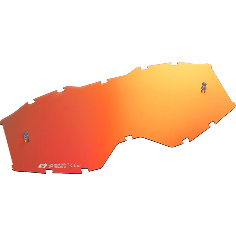 Visera para gafas de motocross O´Neal B-10 roja