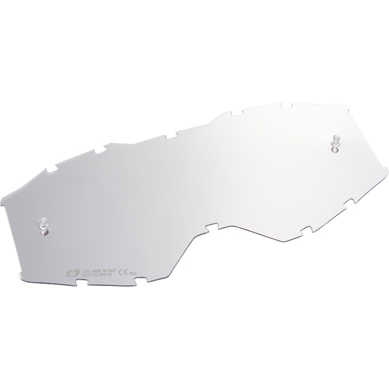 Visera para gafas de motocross O´Neal B-10 plateada