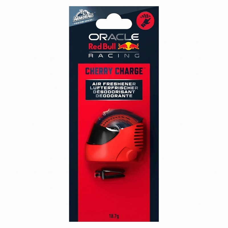 Ambientador para coche Red Bull Racing Armorall - Casco rojo 3D