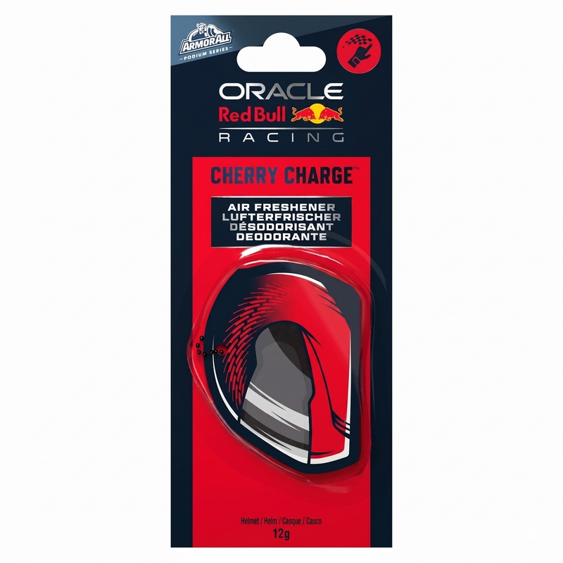 Ambientador para coche Red Bull Racing Armorall - colgador de casco rojo