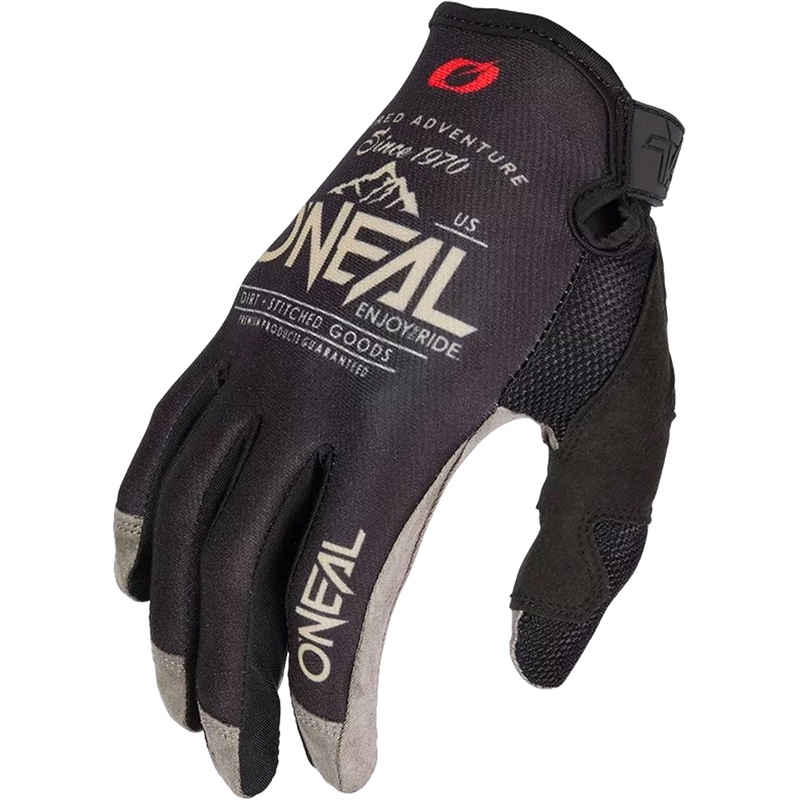 Guantes de motocross O´Neal Mayhem Dirt, color arena negra