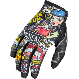 Guantes de motocross O´Neal Mayhem Crank multicolor