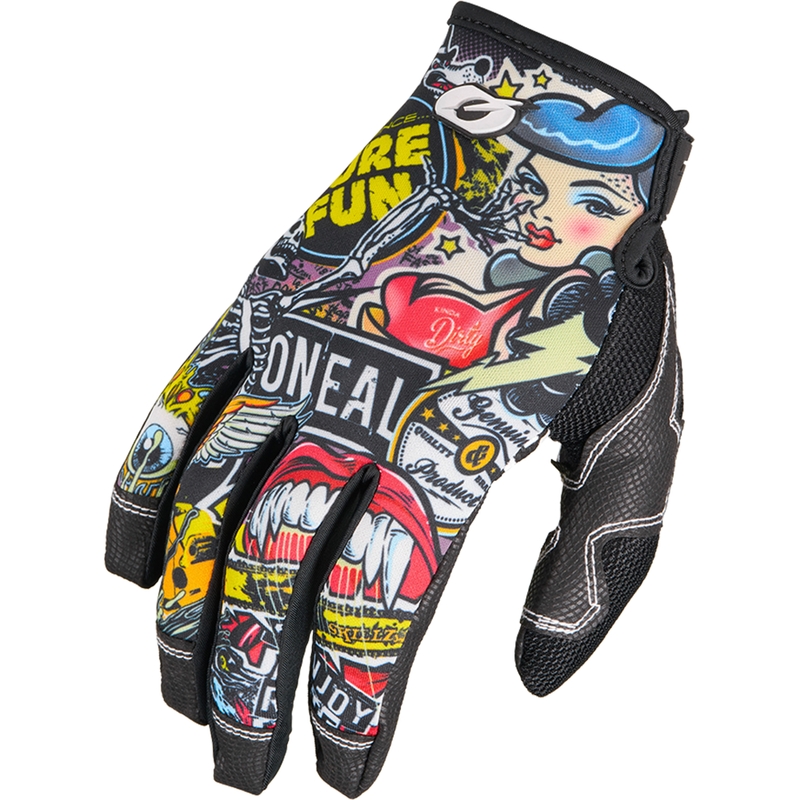 Guantes de motocross O´Neal Mayhem Crank multicolor