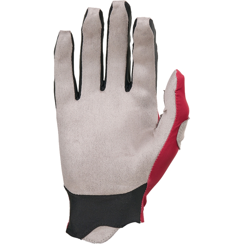 Guantes de motocross O´Neal Pin it Slip on, color rojo y azul.