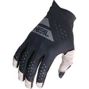 Guantes de motocross O´Neal Pin it Slip on, color negro-gris