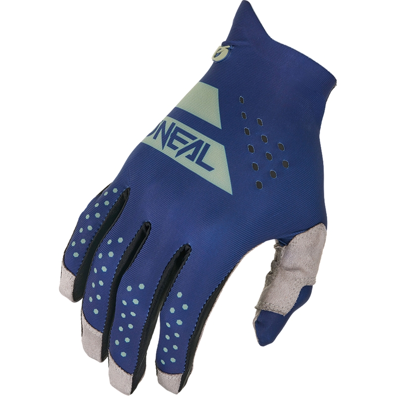 Guantes de motocross O´Neal Pin it Slip on azul verdoso
