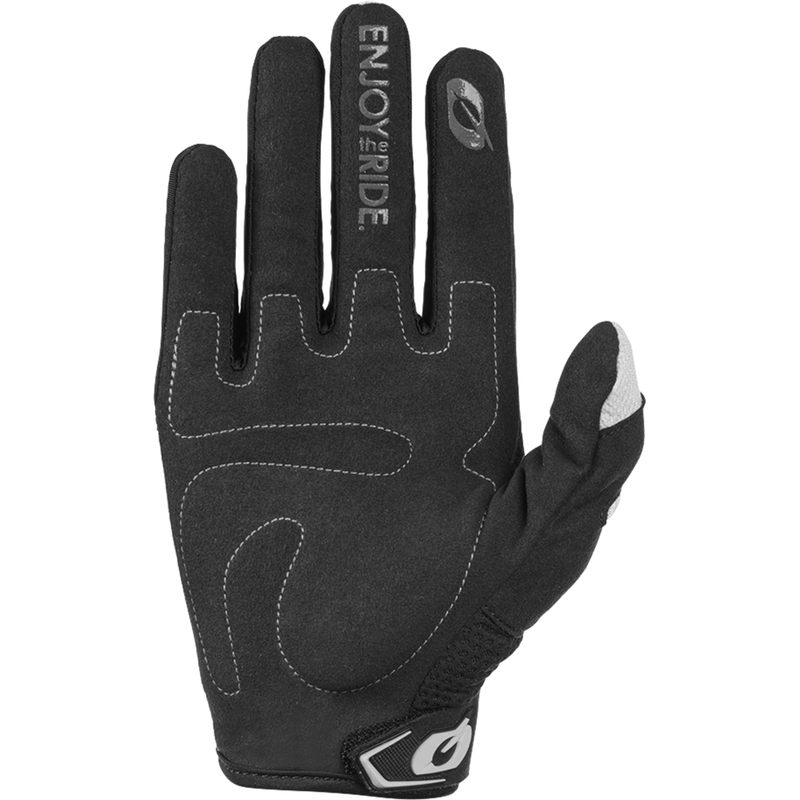 Guantes de motocross O´Neal Element Racewear, color negro-gris