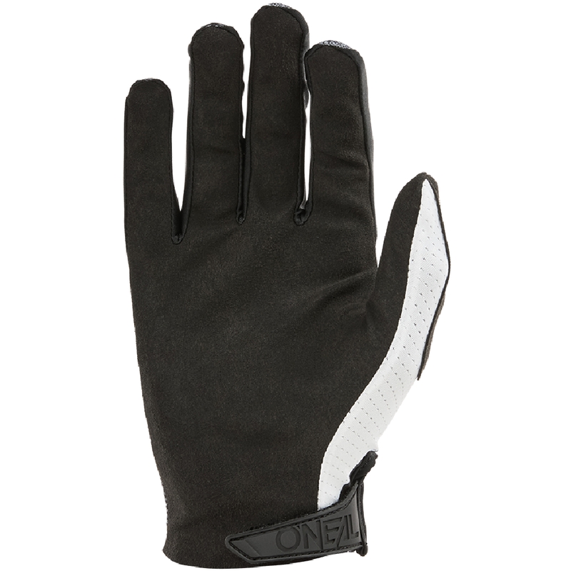 Guantes de motocross O'Neal Matrix Roller, color negro y blanco.