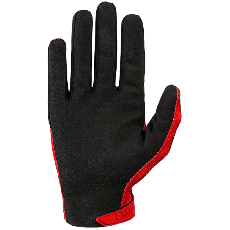 Guantes de motocross O'Neal Matrix Stacked rojos