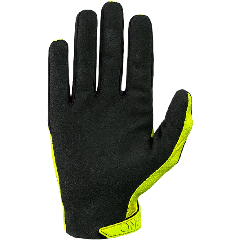 Guantes de motocross O'Neal Matrix Stacked amarillo flúor