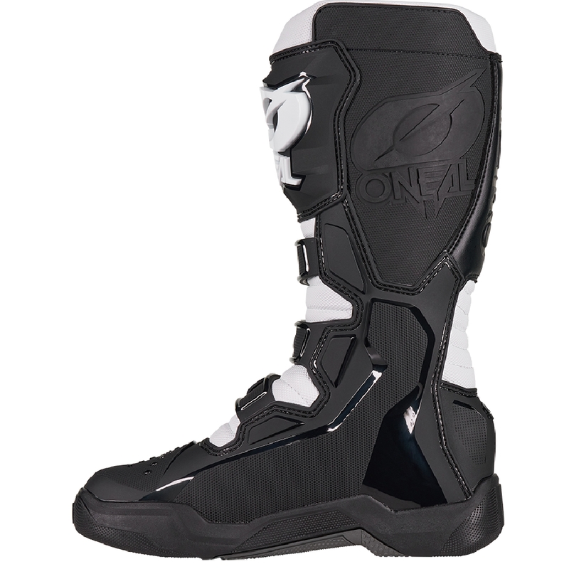 Botas de motocross O'Neal 3SRS negras y blancas