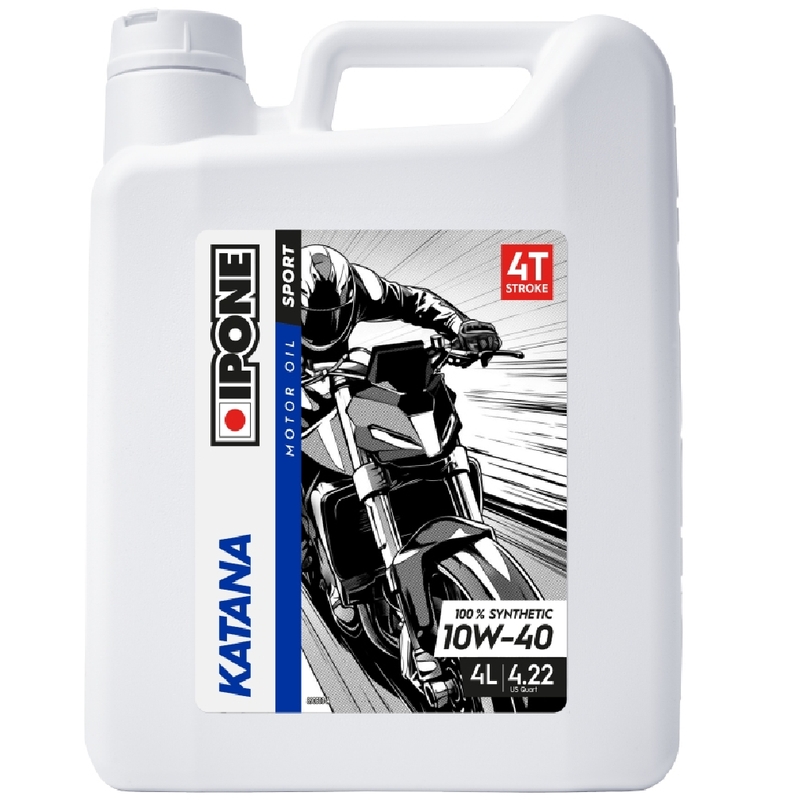 Aceite sintético para motor IPONE Katana 10W-40 Éster MA2 4 l