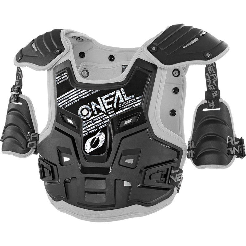 Protector de carrocería para motocicleta O´Neal PXR Stone Shield negro-gris