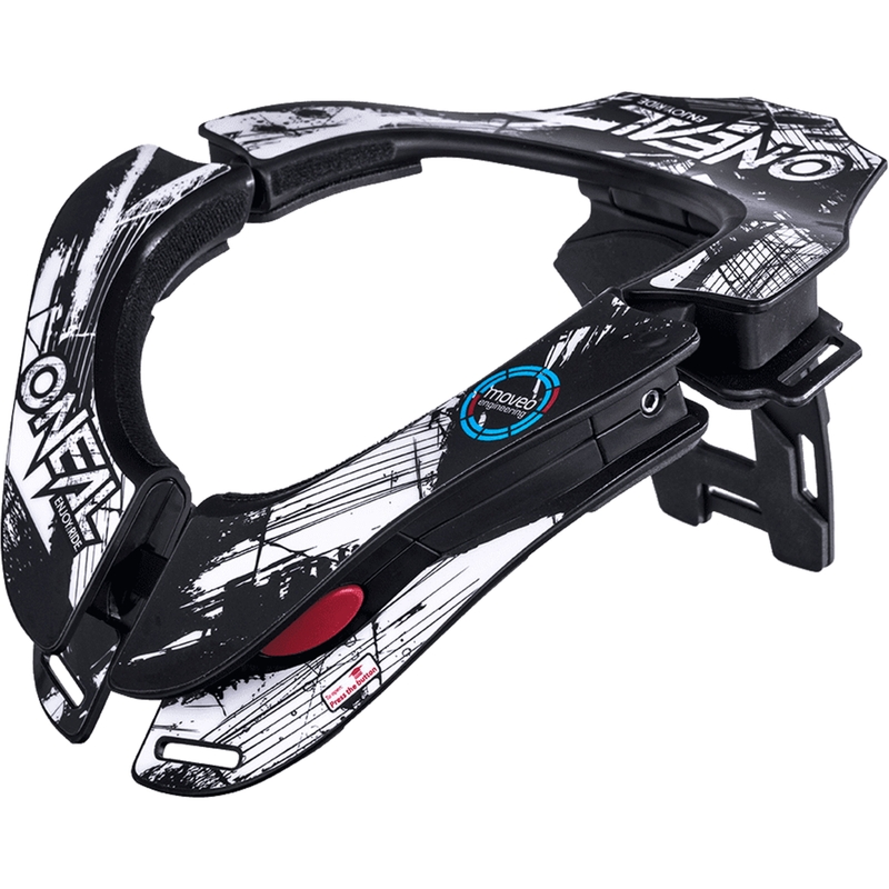 Protector de cuello O´Neal Tron Shocker negro-blanco