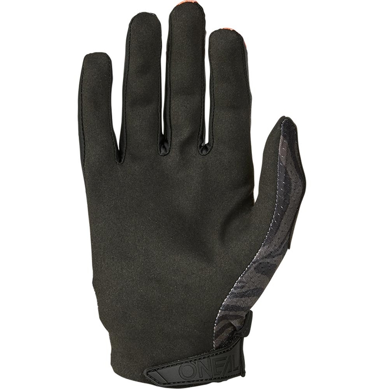 Guantes de motocross O´Neal Matrix Shocker para niños, color azul y naranja.