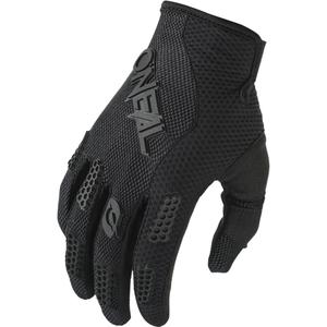 Guantes de motocross para niños O'Neal Element Racewear, color negro.