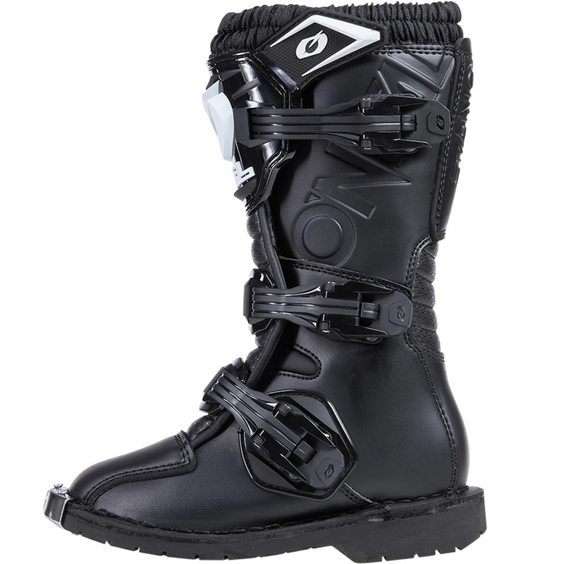 Botas de motocross O´Neal Rider PRO para niños, color negro.