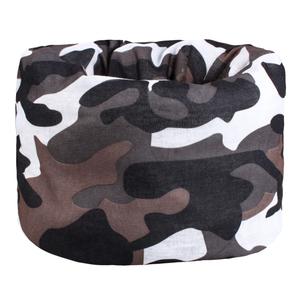 Pañuelo multifuncional para moto RSA Camo gris