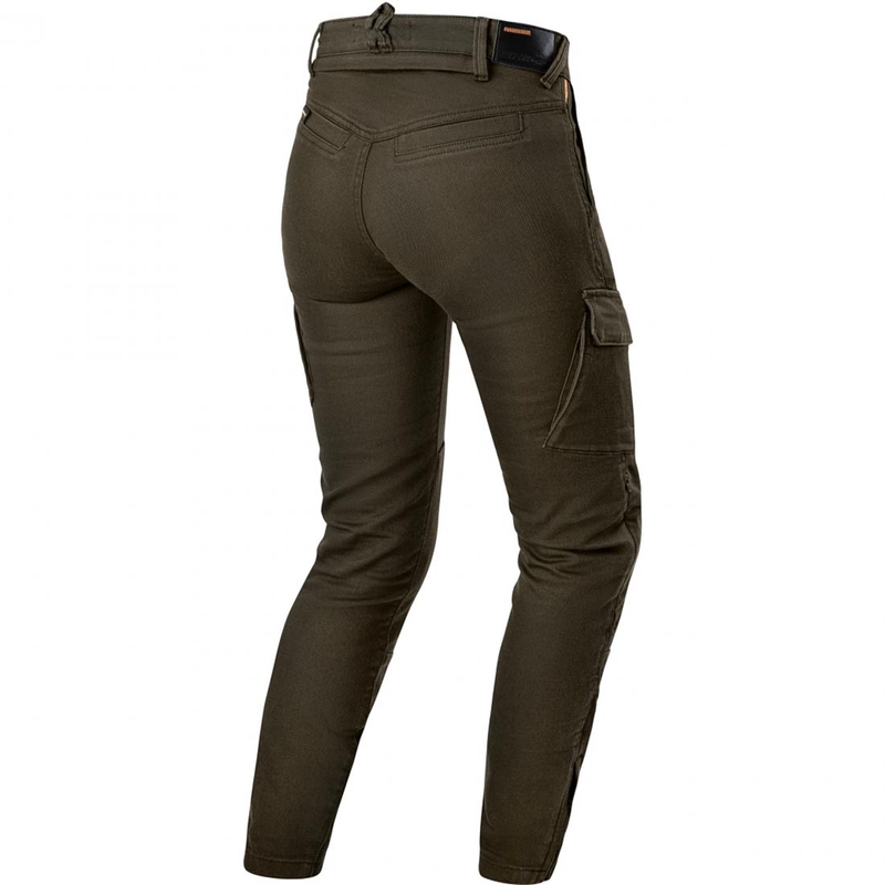 Pantalones vaqueros de moto para mujer Shima Recon verdes