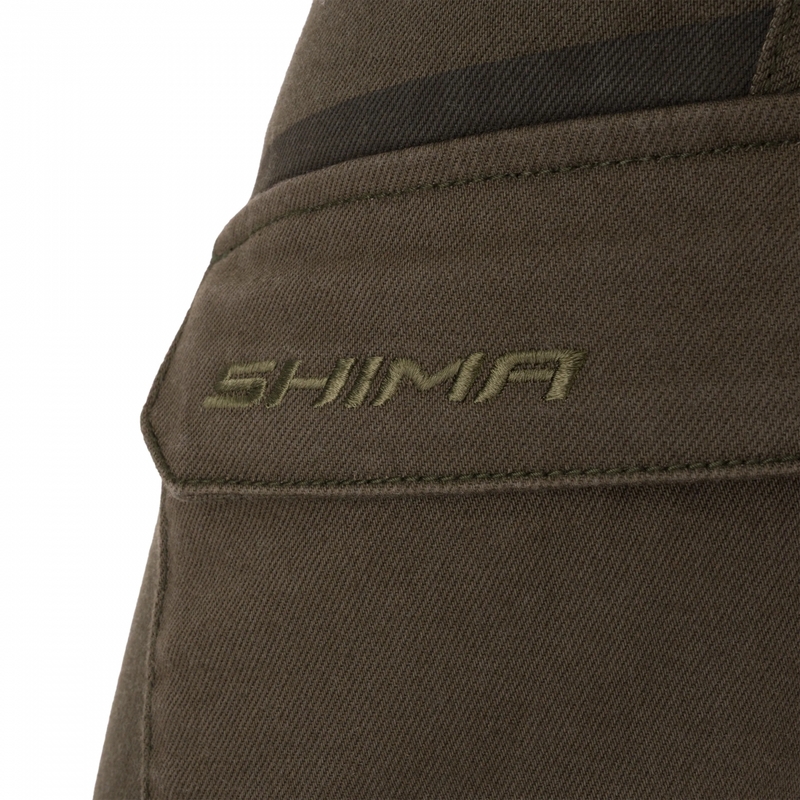 Pantalones vaqueros de moto para mujer Shima Recon verdes