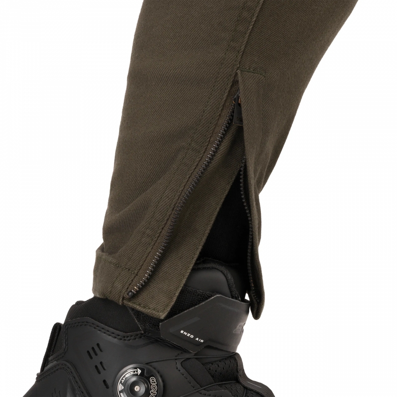 Pantalones vaqueros de moto para mujer Shima Recon verdes