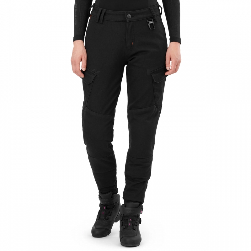 Pantalones de moto para mujer Shima Recon negros