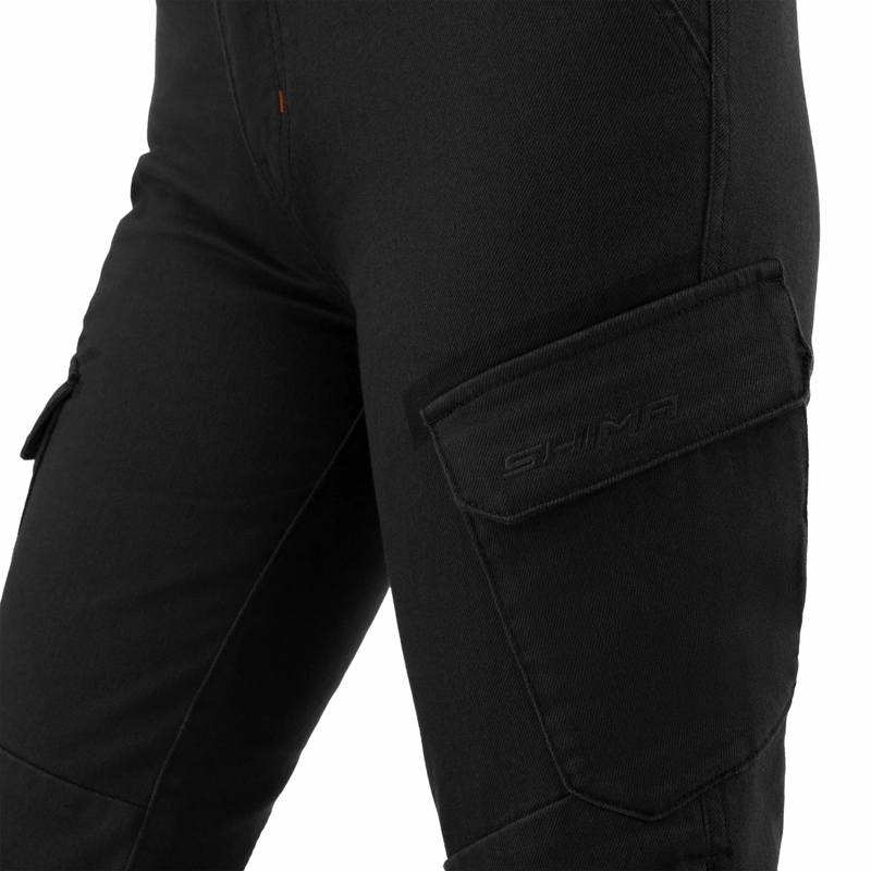 Pantalones de moto para mujer Shima Recon negros