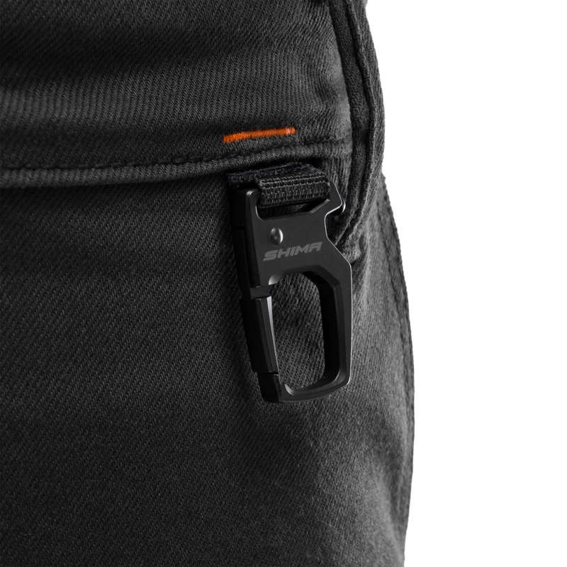 Pantalones de moto para mujer Shima Recon negros