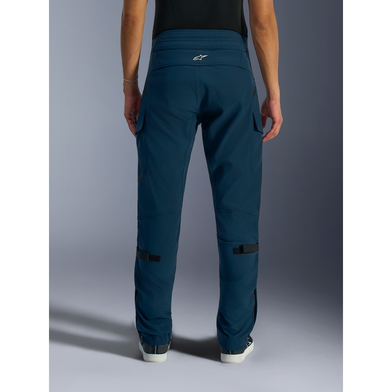 Pantalones de moto Alpinestars Juggernaut V2 azules