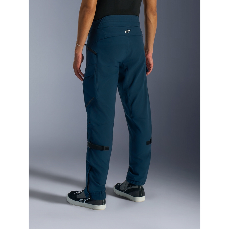 Pantalones de moto Alpinestars Juggernaut V2 azules