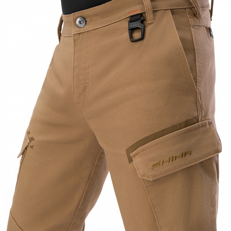 Pantalones vaqueros de moto Shima Recon color arena