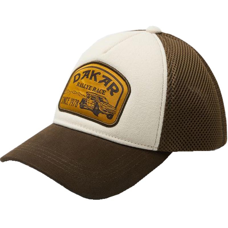Gorra Dakar Kievel C marrón