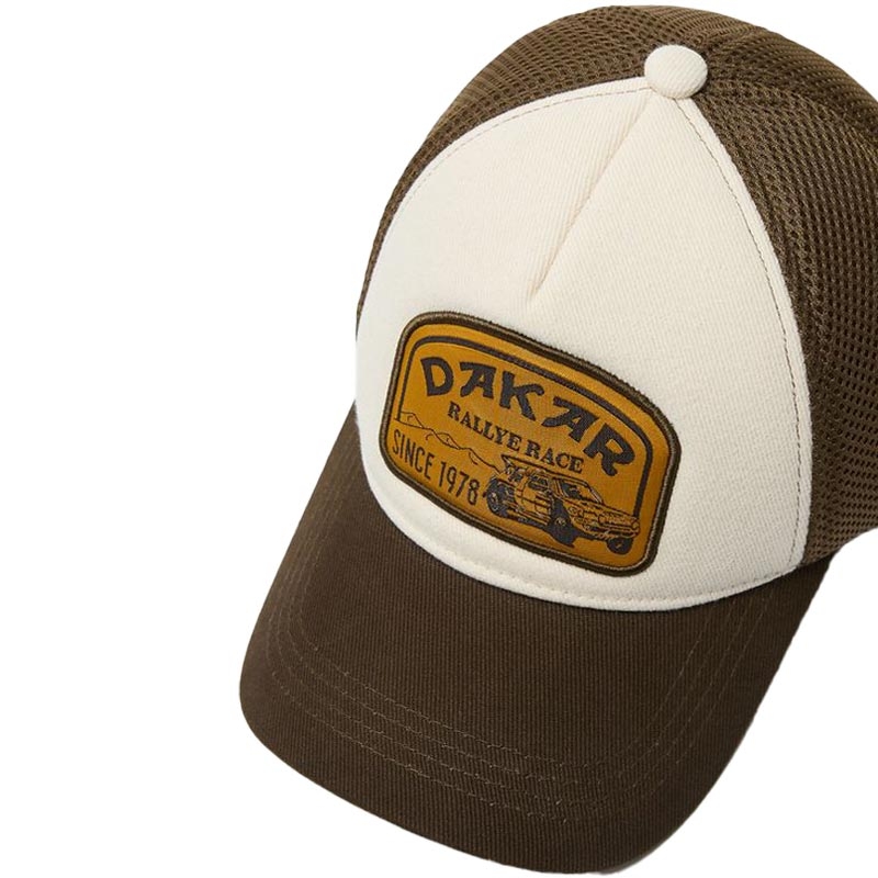 Gorra Dakar Kievel C marrón