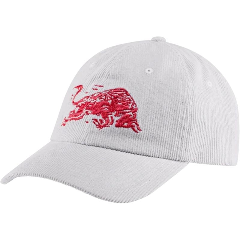 Gorra de pana Red Bull Racing gris claro