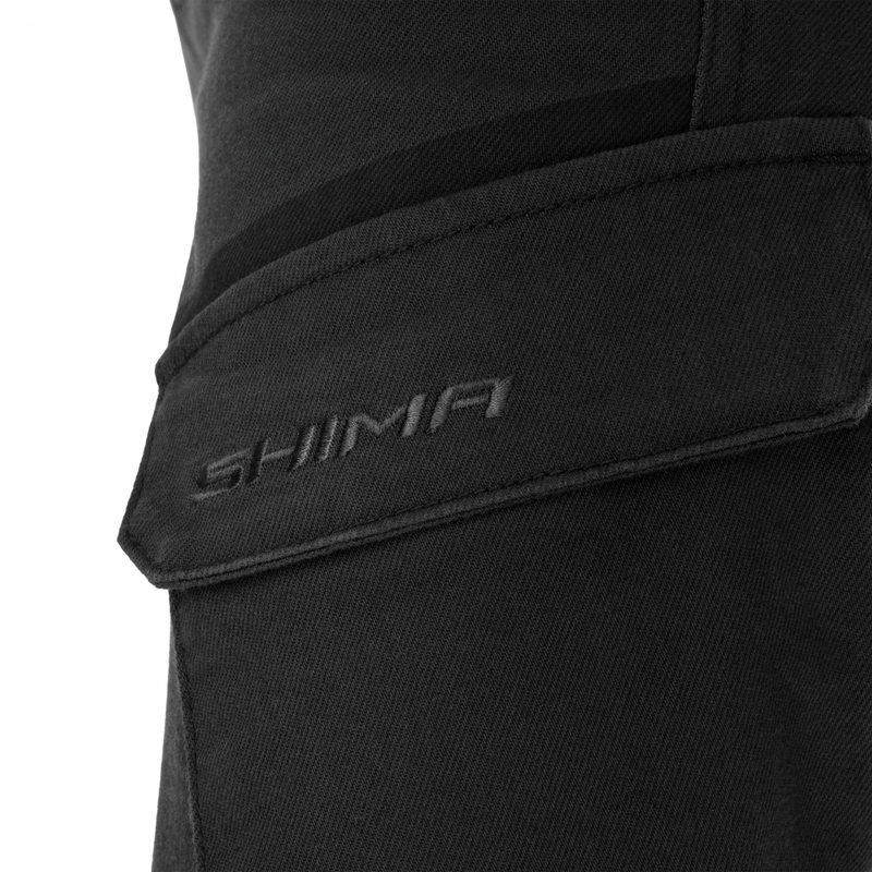 Pantalones de moto Shima Recon de caña larga negros