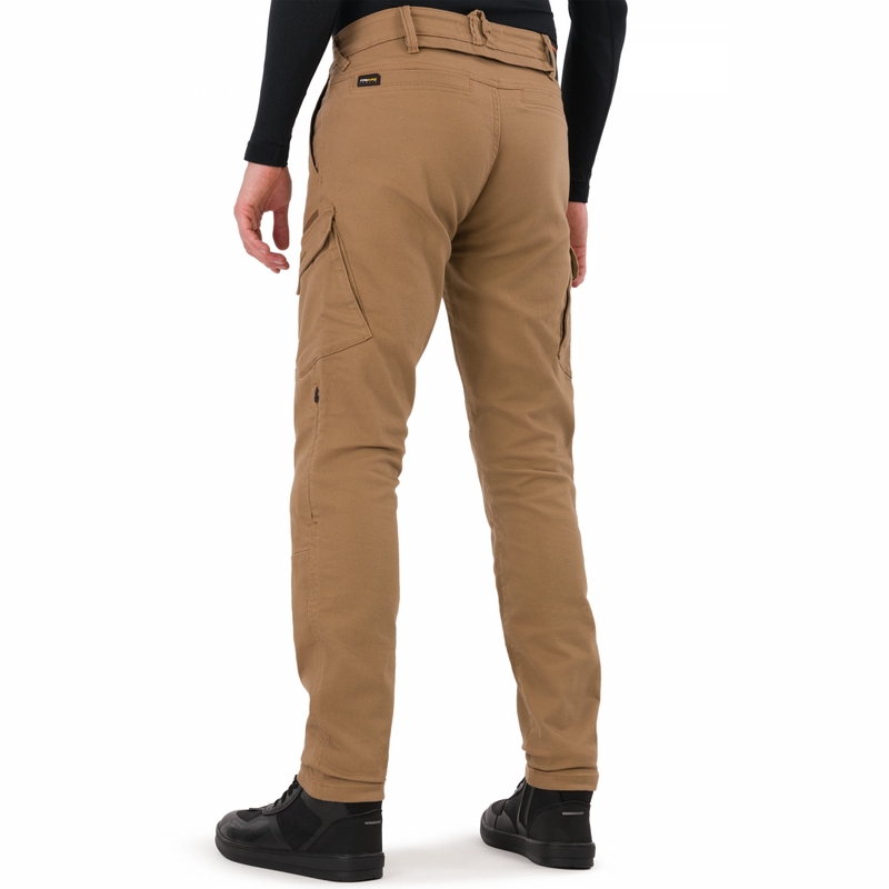 Pantalones vaqueros de moto Shima Recon de corte extendido color arena