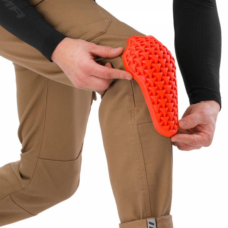 Pantalones vaqueros de moto Shima Recon de corte extendido color arena