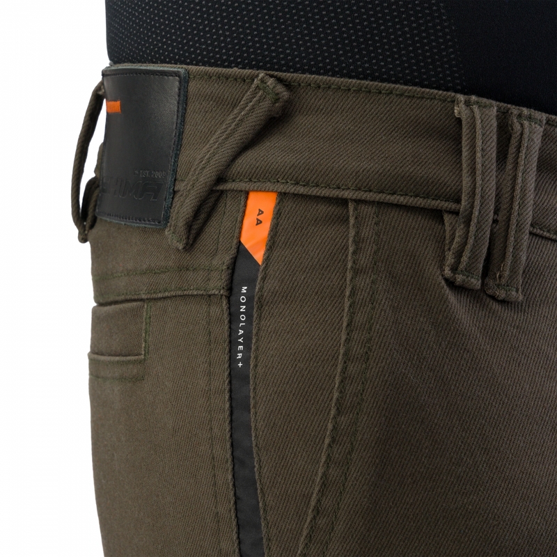 Pantalones largos de moto Shima Recon verdes