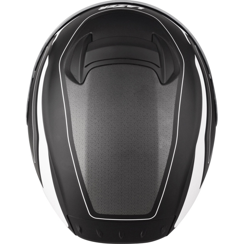 Casco de moto abierto Lazer Tango Hexa blanco y negro