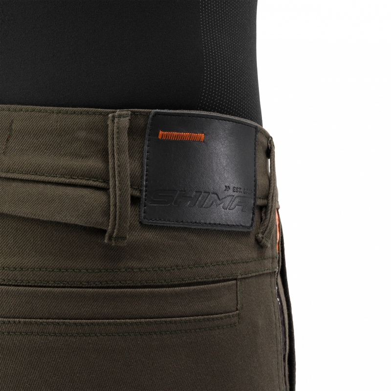 Pantalones largos de moto Shima Recon verdes