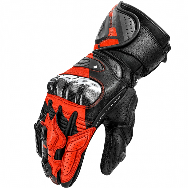 Guantes de moto Shima RS-3 rojo flúor
