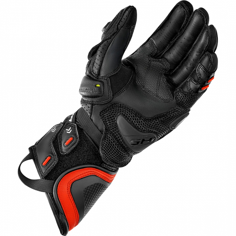 Guantes de moto Shima RS-3 rojo flúor