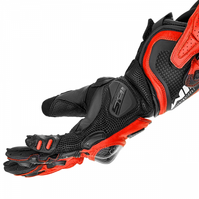 Guantes de moto Shima RS-3 rojo flúor