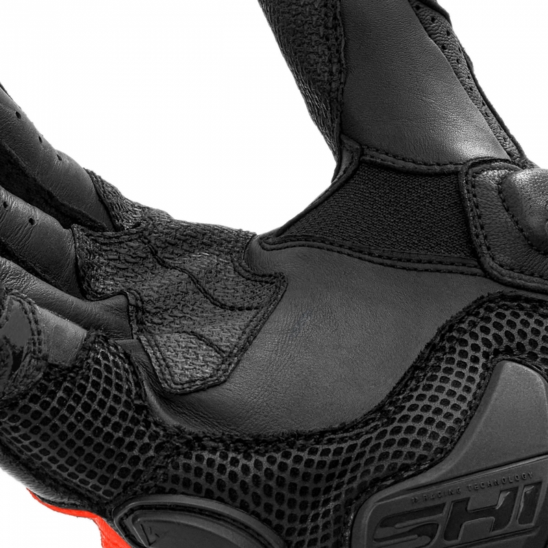 Guantes de moto Shima RS-3 rojo flúor