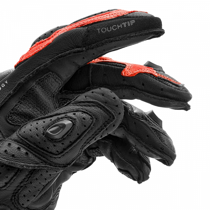 Guantes de moto Shima RS-3 rojo flúor