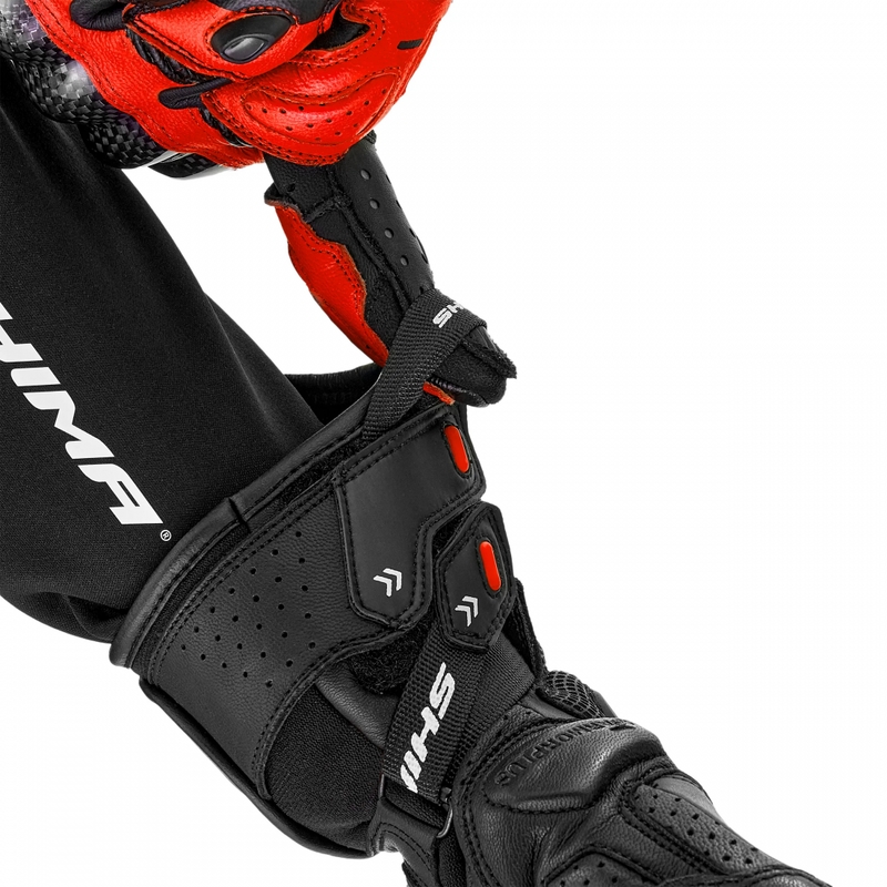 Guantes de moto Shima RS-3 rojo flúor