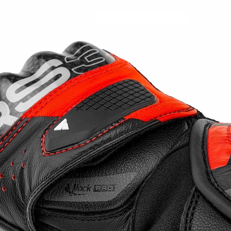 Guantes de moto Shima RS-3 rojo flúor