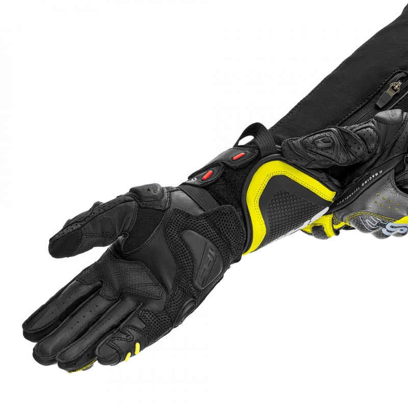 Guantes de moto Shima RS-3 amarillo flúor